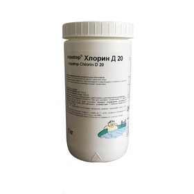 Хлорин D 20 в таблетках (органический) Aquatop 1кг. 56%