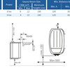 Печь для сауны Hidro-HX90BS 9 кВт SS304 с встроенным пультом (HT)