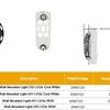 Прожектор ABLETECH E-Lumen 252 LEDs RGB 20W/12V (14 режимов)